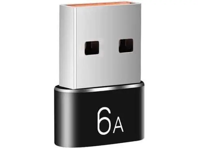 Alt view image 6 of 7 - 3 Pack USB-C to USB Adapter, Type-C Male to USB-A Female Converter, Fast Transfer Connector for Phones & Laptops
