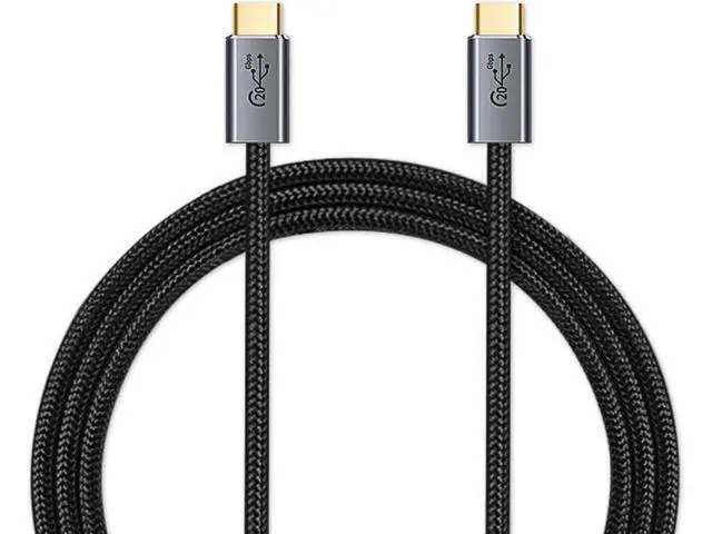 Alt view image 4 of 5 - USB-C to USB-C 3.2 Gen2x2 Cable 3.3FT, 20Gbps Data, 8K@60Hz Video & PD 100W Fast Charging Cord for MacBook, Yoga and Type-C Monitor
