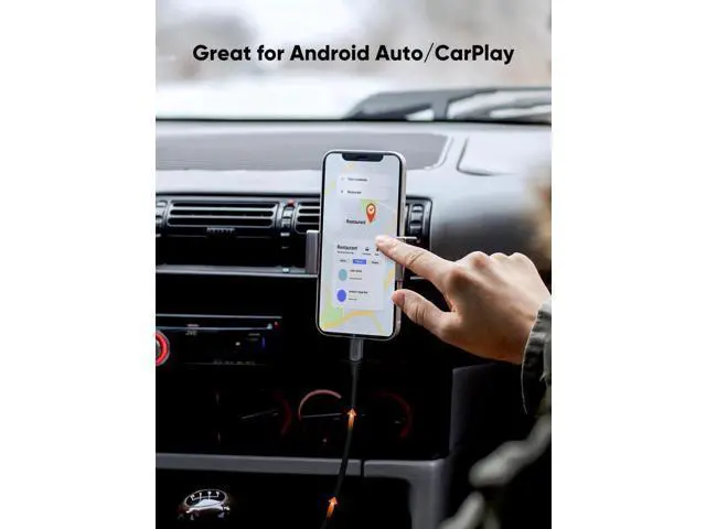 Alt view image 6 of 7 - 1.6FT USB-A 3.2 Gen2 to USB C Cable, 10Gbps 3A Fast Charging Cord Compatible with Android Auto, CarPlay, External SSD, Galaxy S24, iPhone 15/16, Pixel