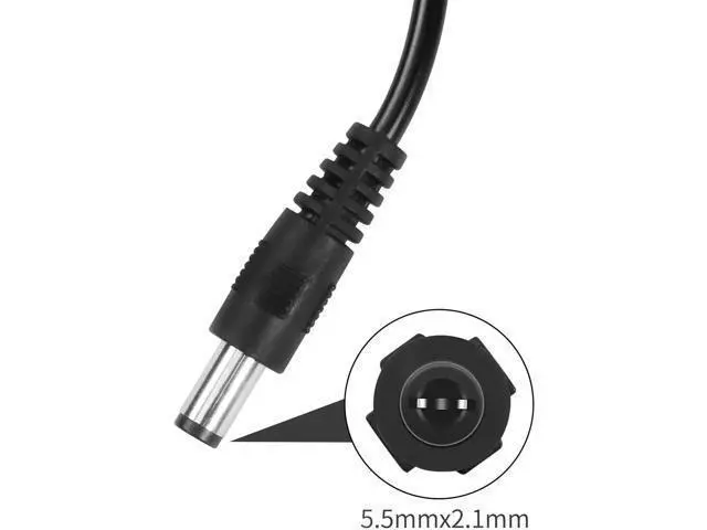 Alt view image 2 of 6 - 1M/3.3FT USB to DC 5.5x2.1mm Step Up Cable, DC 5V to 9V Voltage Converter Cord Max 800mA for Fan, LED Light, Router & Speaker