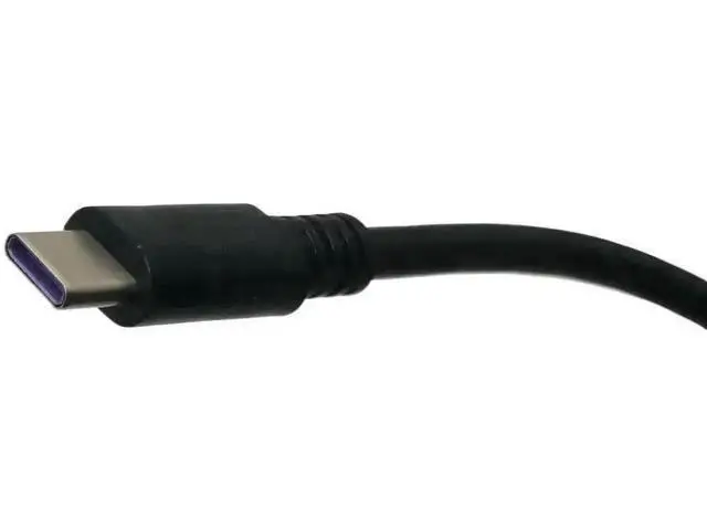 Alt view image 2 of 3 - 0.3m USB 2.0 Type-B Female to USB 3.1 Type-C Male Cable, Panel Mount Cord with Screw Holes for Printer & PC Case