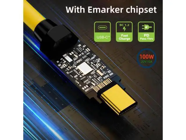Alt view image 5 of 7 - 20CM Ultra Flexible USB4 Type-C Male to Male Cable | 20Gbps|140W PD|8K Video for Gaming Peripherals