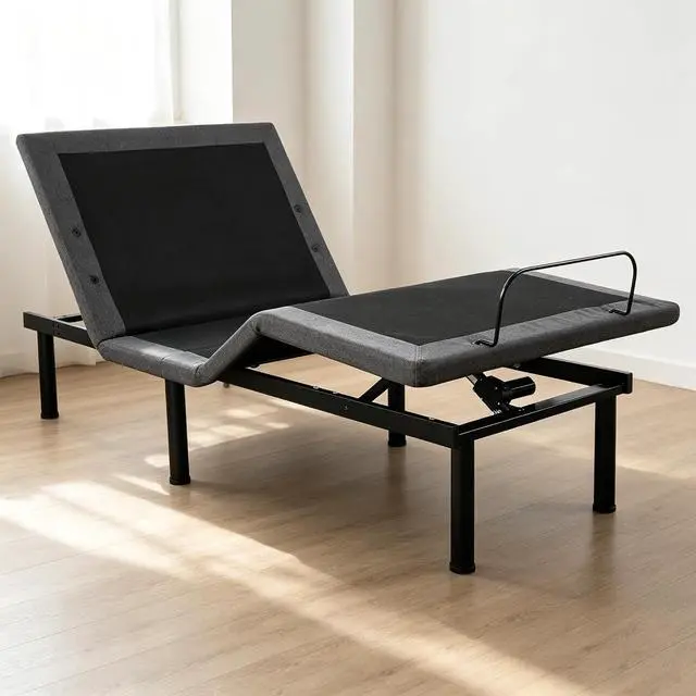 Main image of Patikuin Adjustable Bed Frame with Massage & Electric Head/Foot Lift, Wireless Remote, USB Ports, LED Night Light, Adjustable Legs, Twin XL