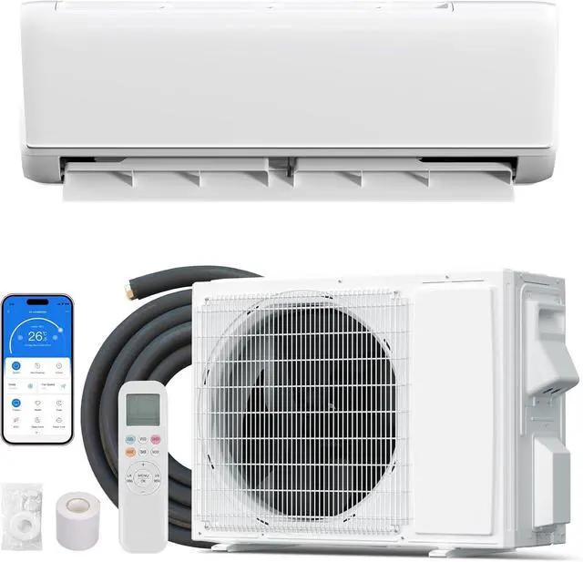 Main image of Split Air Conditioner, SEER2 22, 12000BTU, 115V, 2.0 Wifi