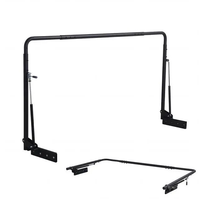 Main image of Patikuin Adjustable Hydraulic Hot Tub & Spa Cover Lifter, Space-Saving Collapsible U-Shaped Arms, Single Person Operation, Fits Rectangular Hot Tubs, Dual Gas Struts
