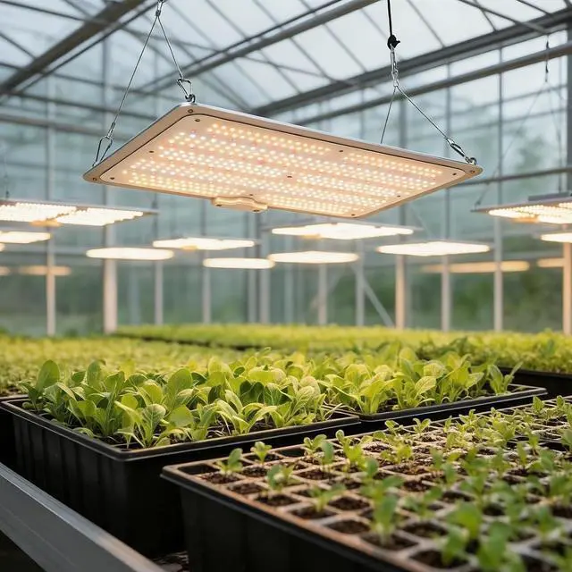 Alt view image 7 of 7 - Patikuin 150W Dimmable Full Spectrum LED Grow Light, Sunlike Quantum Board with Red & IR for Indoor Plants, 120V US Standard