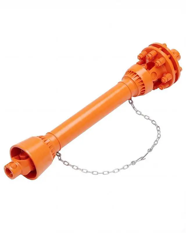 Alt view image 7 of 7 - Heavy Duty Series 4 PTO Shaft, 1-3/8" 6-Tooth Both Ends, Adjustable Telescopic Drive Shaft with Slip Coupling, Fits Brush Hog, Finish Mower & Rotary Cutter Orange, 43-57 inches