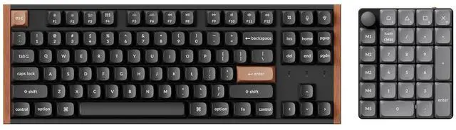 Main image of Keychron K8 HE TKL Wireless Bluetooth 2.4G Wired Triple Mode Hot Swappable Hall Effect Keyboard K0 Max Wireless Low-Profile Number Pad