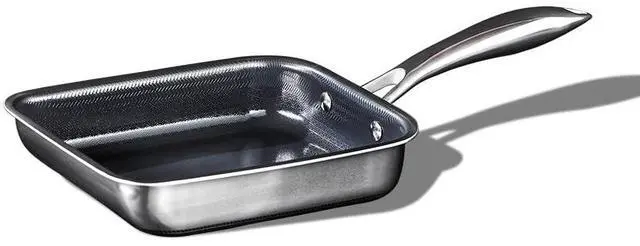 Main image of Hybrid Nonstick Japanese Tamagoyaki Egg Pan, Stay-Cool Handle, Dishwasher and Oven-Safe, Induction Ready, Compatible with All Cooktops