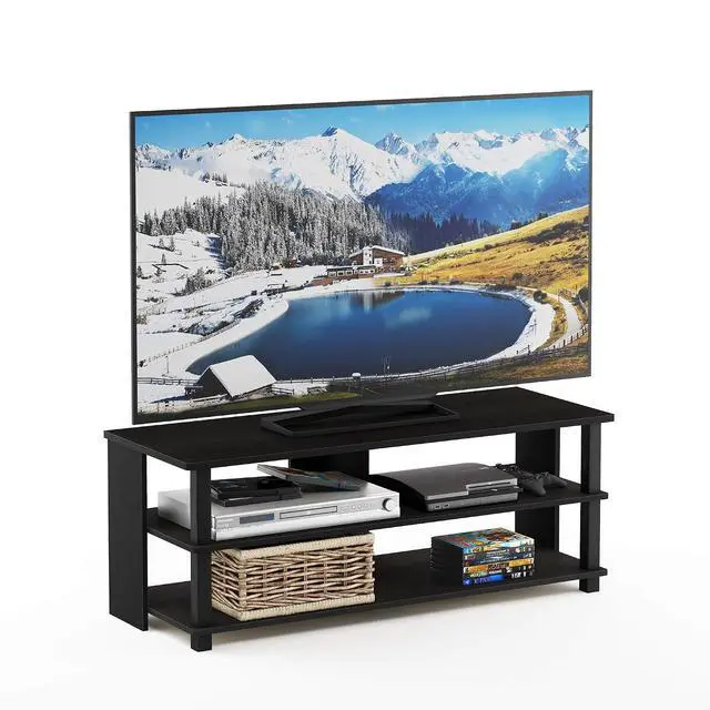 Main image of Sully 3-Tier Stand for TV up to 48 Inch, Espresso/Black