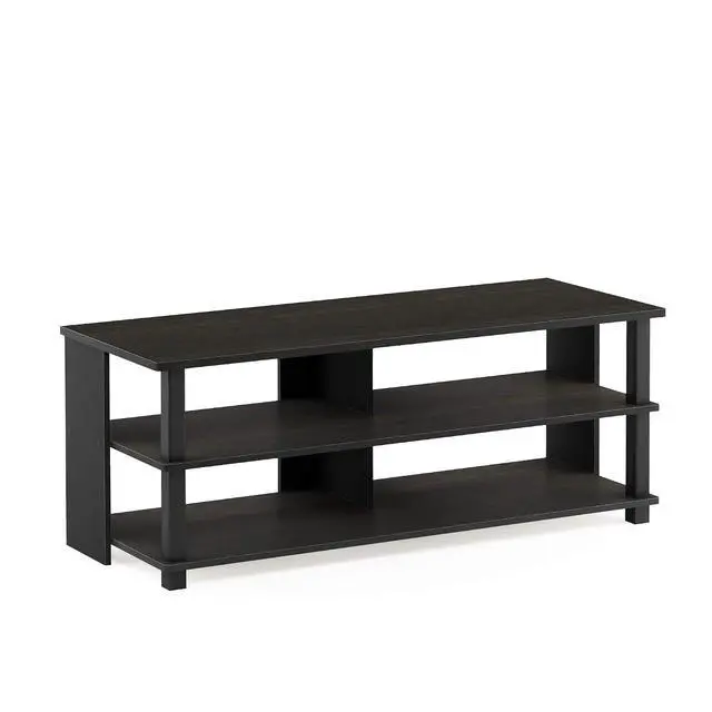 Alt view image 3 of 5 - Sully 3-Tier Stand for TV up to 48 Inch, Espresso/Black
