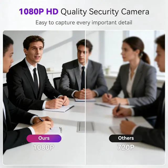 Alt view image 4 of 5 - 1080P Hidden Camera Pen, Mini Spy Camera with Motion Detection & Loop Recording, 150-Min Battery, Portable Nanny Cam for Home Office Security, No WiFi Needed, No Audio