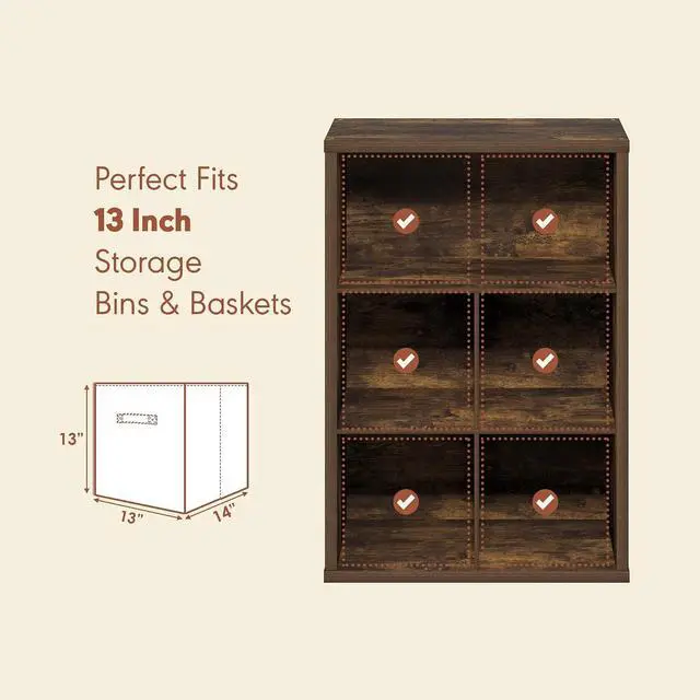Alt view image 5 of 7 - Cubicle Record Player Stand with Vinyl Storage, 5-Cube 1.2 Extra Thick Vinyl Record Storage, Open Back Media Shelf for CD DVD Blueray Game Disc, for Living Room, Home Office, Amber Pine