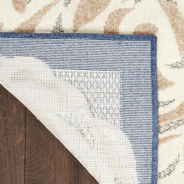Alt view image 7 of 7 - Home Aloha Blue Grey 2' x 6' Area Rug - Easy Clean, Non Shedding, Bed Room, Living Room, Dining Room, Kitchen (6' Runner)