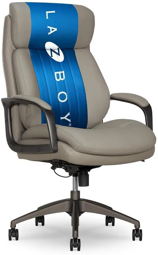 Main image of Nova Executive Office Chair - Ergonomic High Back Desk Chair with AIR Lumbar Support - Comfortable Computer Chair for Home Office - Vegan Leather - Gray