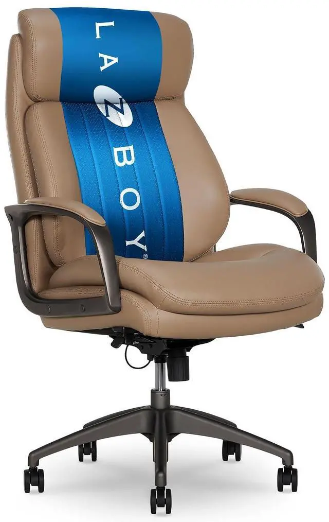 Main image of Nova Executive Office Chair - Ergonomic High Back Desk Chair with AIR Lumbar Support - Comfortable Computer Chair for Home Office - Vegan Leather - Light Tan