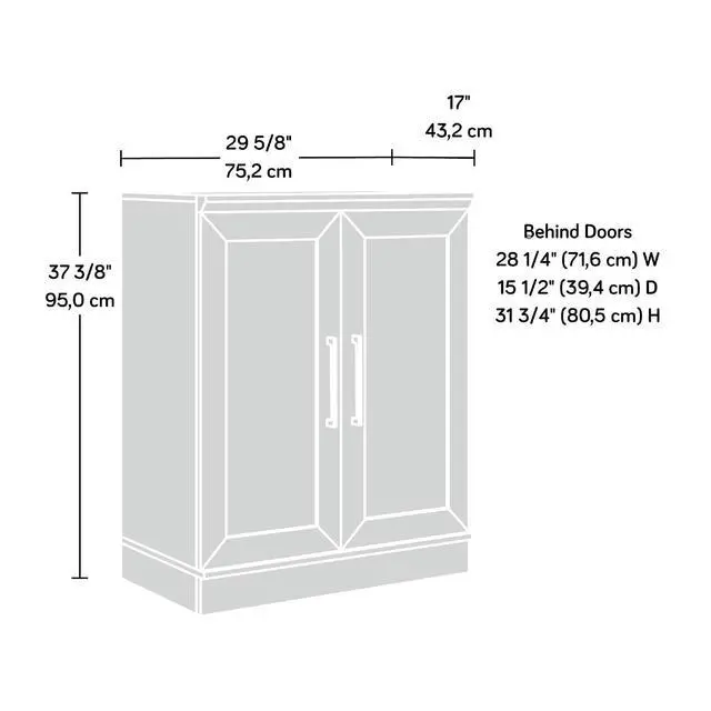 Alt view image 3 of 6 - HomePlus Base Cabinet/ Pantry cabinets, Dakota Oak finish