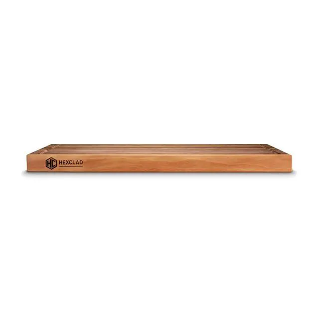 Alt view image 5 of 7 - Large Walnut Cutting Board, Double-Sided with Juice Groove & Recessed Handles, Durable, Scratch-Resistant Hardwood, Great for Chopping, Carving & Serving, 13.75"x19.5"