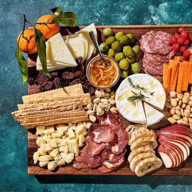 Alt view image 6 of 7 - Large Walnut Cutting Board, Double-Sided with Juice Groove & Recessed Handles, Durable, Scratch-Resistant Hardwood, Great for Chopping, Carving & Serving, 13.75"x19.5"