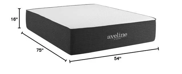 Alt view image 2 of 7 - Aveline 16 Gel Infused Memory Mattress with CertiPUR-US Certified Foam Full Mattress