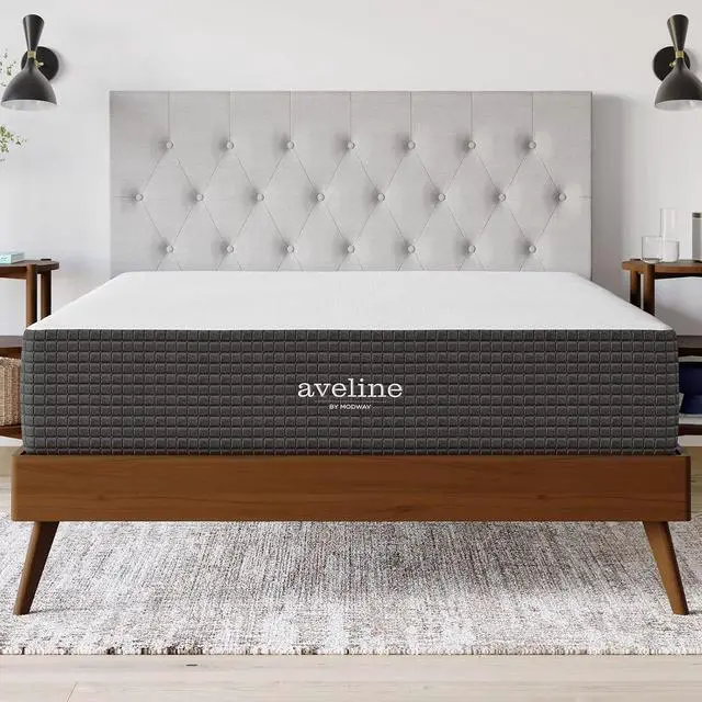 Main image of Aveline 12 Gel Infused Memory Mattress with CertiPUR-US Certified Foam Queen Mattress