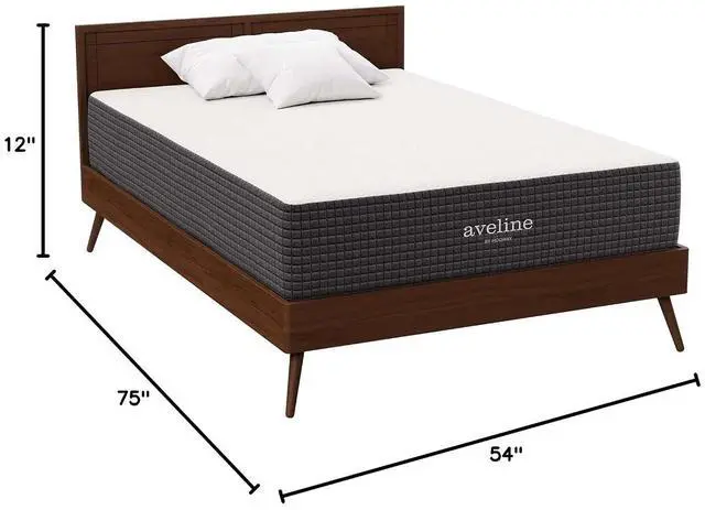 Alt view image 2 of 7 - Aveline 12 Gel Infused Memory Mattress with CertiPUR-US Certified Foam Full Mattress