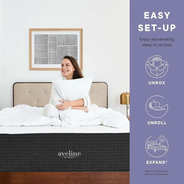 Alt view image 4 of 7 - Aveline 6 Gel Infused Memory Mattress with CertiPUR-US Certified Foam Full Mattress