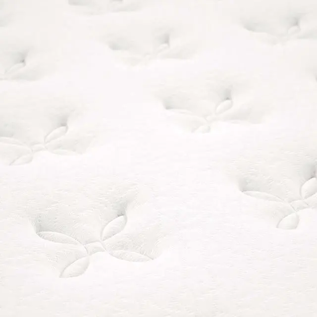 Alt view image 4 of 7 - Jenna 8 Innerspring and Memory Foam Twin Mattress With Individually Encased Coils, White