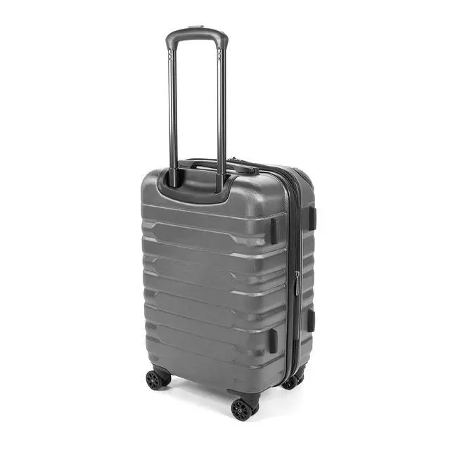 Alt view image 4 of 6 - Mina 3-Piece Hardside Luggage Set (Grey)