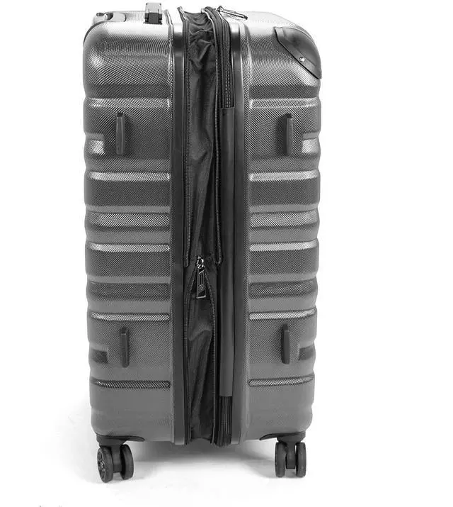 Alt view image 5 of 6 - Mina 3-Piece Hardside Luggage Set (Grey)