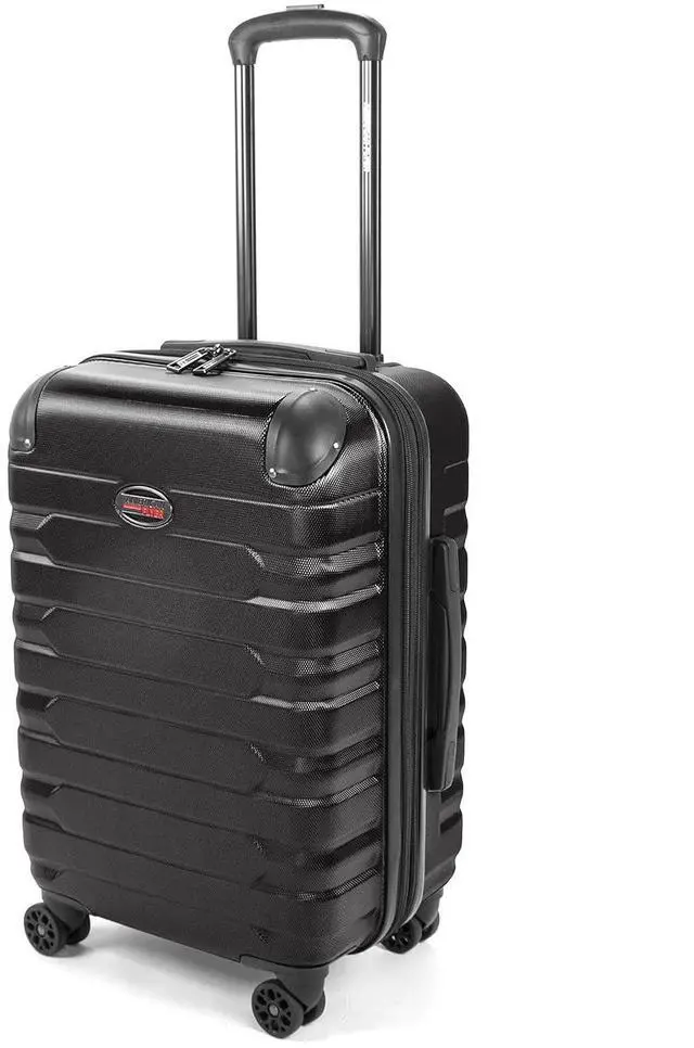 Alt view image 3 of 6 - Mina 3-Piece Hardside Luggage Set (Black)