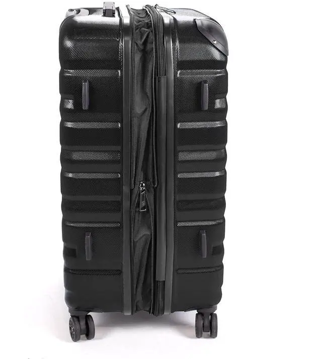 Alt view image 5 of 6 - Mina 3-Piece Hardside Luggage Set (Black)