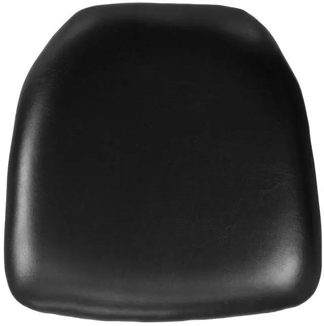Main image of Hard Black Vinyl Chiavari Chair Cushion