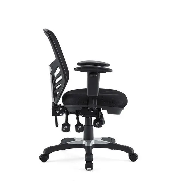 Alt view image 4 of 7 - EEI-757-BLK Articulate Ergonomic Mesh Office Chair in Black