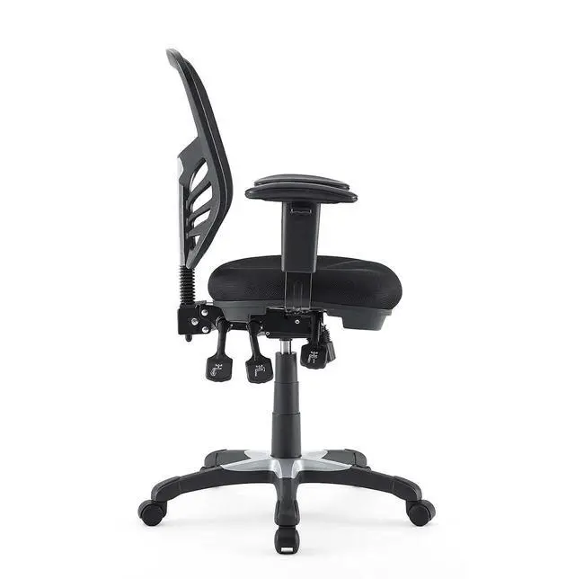 Alt view image 6 of 7 - EEI-757-BLK Articulate Ergonomic Mesh Office Chair in Black
