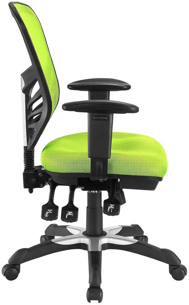 Alt view image 4 of 5 - Articulate Ergonomic Mesh Office Chair in Green