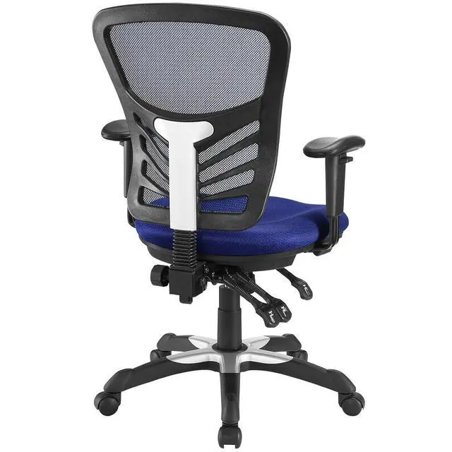 Alt view image 5 of 5 - EEI-757 Articulate Ergonomic Mesh Office Chair in Blue