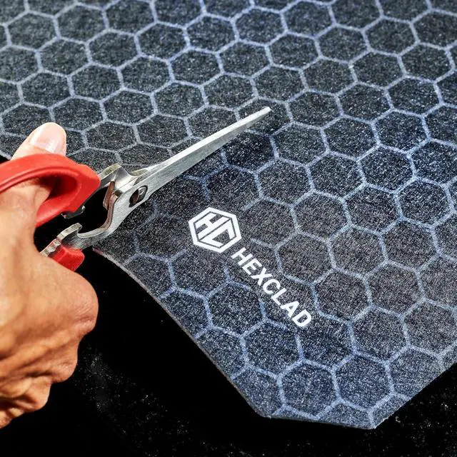 Alt view image 4 of 6 - 2-Piece Dish Drying Mat Set Made of Absorbent Fabric that Holds up to 8oz of Liquid, Ultra-Thin Design for Fast Drying, Waterproof and Non-Slip Backing, Cut for a Universal Fit that Wont Fray