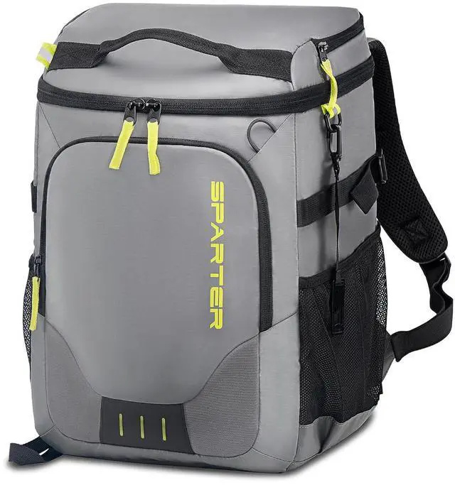 Main image of SPARTER Backpack Cooler Insulated Leak Proof 33/49 Cans, 2 Insulated Compartments Thermal Bag, Portable Lightweight Beach Travel Camping Lunch Backpack for Men and Women
