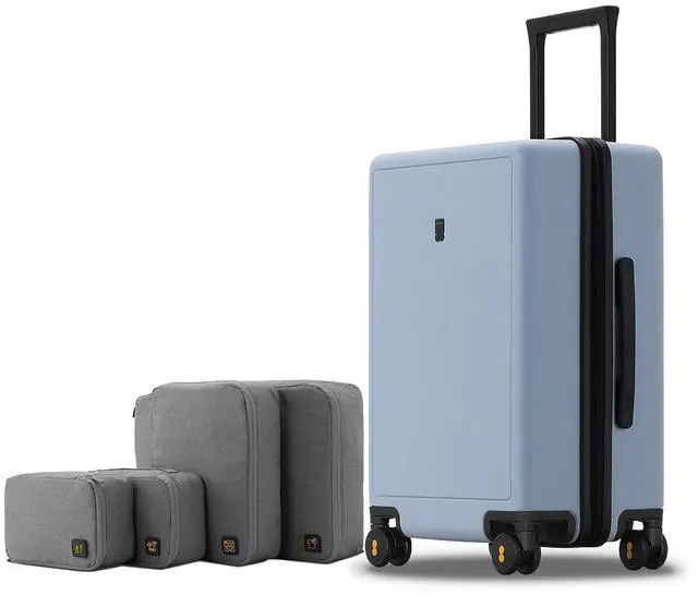 Main image of LEVEL8 Elegance Carry-on Suitcase, 20 Inch Carry on Luggage, Hardside Large Suitcases with Wheels, Tavel Bag with Tsa Lock, Light Blue