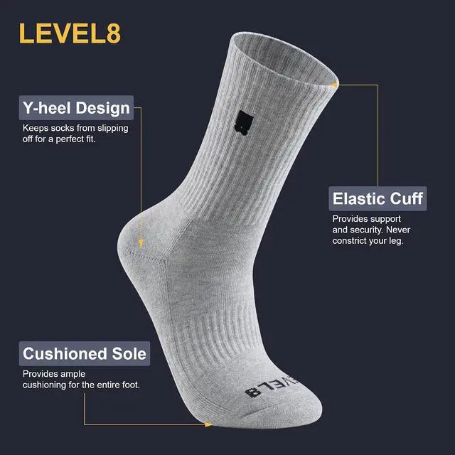 Alt view image 4 of 7 - LEVEL8 Zipperless Carry On Luggage with Mens Work Crew Socks
