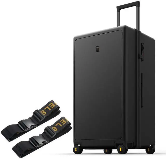 Main image of LEVEL8 Luminous 28 Inch Trunk Luggage with Luggage Straps