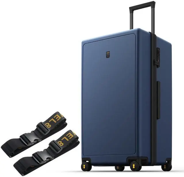Main image of LEVEL8 Luminous 28 Inch Trunk Luggage with Luggage Straps