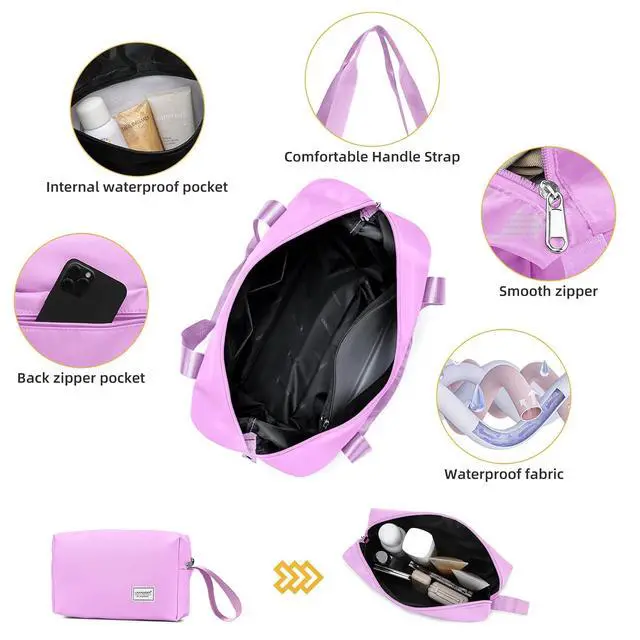Alt view image 5 of 7 - LARVENDER Carry On Luggage 22x14x9 Airline Approved, 20 Inch Hardshell & Lightweight PP Carry On Suitcase for Women with Spinner Wheels TSA Lock, Neon Pink