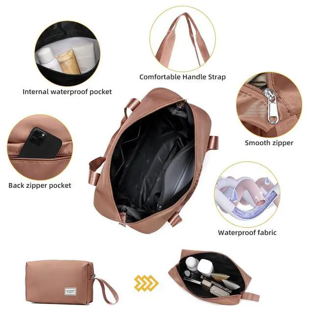 Alt view image 5 of 7 - LARVENDER Carry On Luggage 22x14x9 Airline Approved, 20 Inch Hardshell & Lightweight PP Carry On Suitcase for Women with Spinner Wheels TSA Lock, Mocha