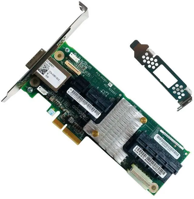 Main image of 12Gb/s SAS Expander Card Adaptec AEC-82885T, 9-Connector (7X Internal SFF-8643 + 2X External SFF-8644), PCIe Slot Power, SES-2/SGPIO, for LSI HBA/RAID, TrueNAS unRAID Proxmox ESXi JBOD