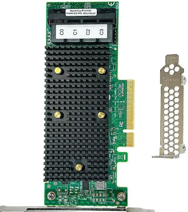 Main image of SAS HBA Card Compatible with LSI 9400-16i IT Mode PCIe SATA Expansion Card, 16-Port 12Gbps PCIe 3.1, SAS Expander Support, SATA HBA Controller with 4X SFF-8643 Internal for ZFS TrueNAS unRAID NAS