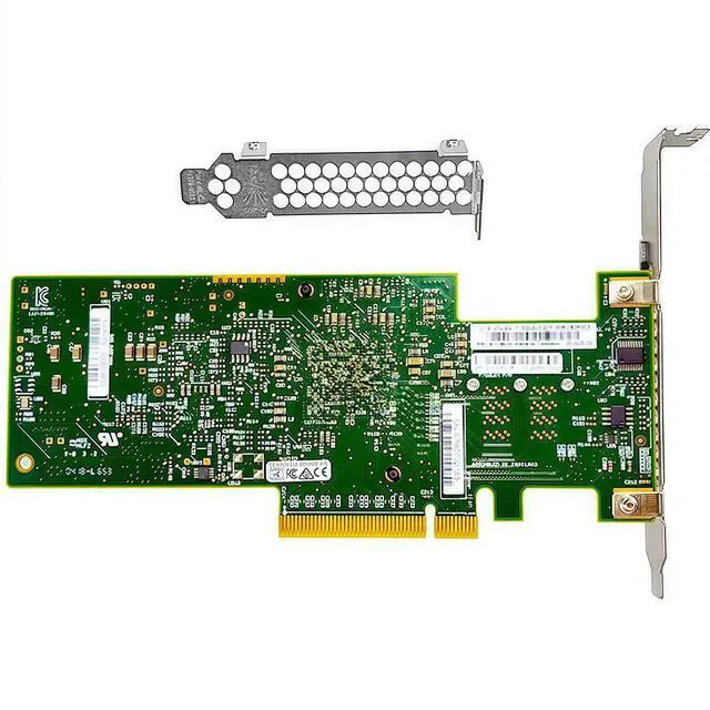 Alt view image 4 of 5 - SAS HBA Card Compatible with LSI 9302-8i IT Mode PCIe SATA Expansion Card, 8-Port 12Gb/s PCIe 3.0 x8, SAS Expander Support, 2X SFF-8643 Internal, for ZFS TrueNAS unRAID NAS Home Lab HBA Controller