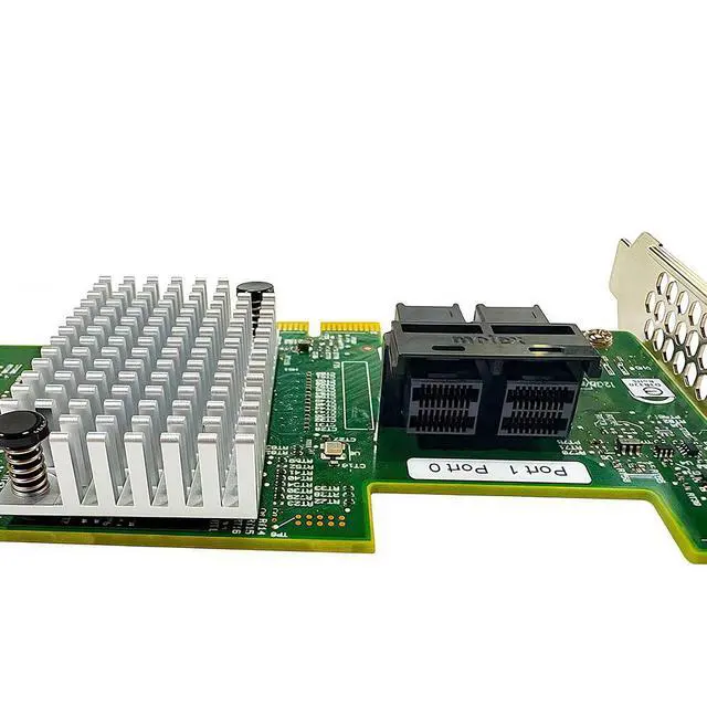 Alt view image 5 of 5 - SAS HBA Card Compatible with LSI 9302-8i IT Mode PCIe SATA Expansion Card, 8-Port 12Gb/s PCIe 3.0 x8, SAS Expander Support, 2X SFF-8643 Internal, for ZFS TrueNAS unRAID NAS Home Lab HBA Controller