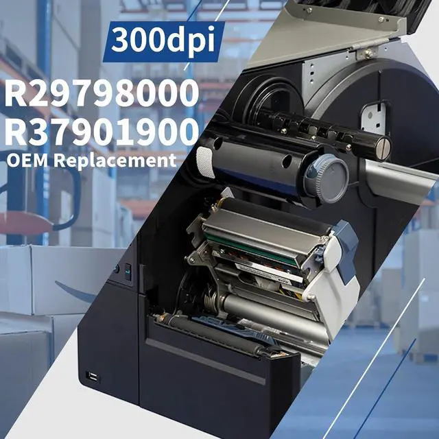 Alt view image 3 of 7 - GETPARTS R37901900 New Printhead for SATO CL4NX Plus 4NX Thermal Label Printer OEM Replacement 300dpi R29798000